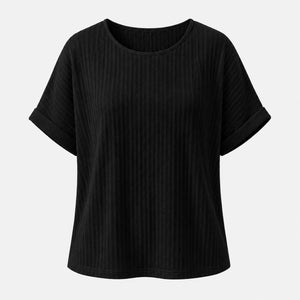 Textured Dolman Sleeve Top WHD0606475