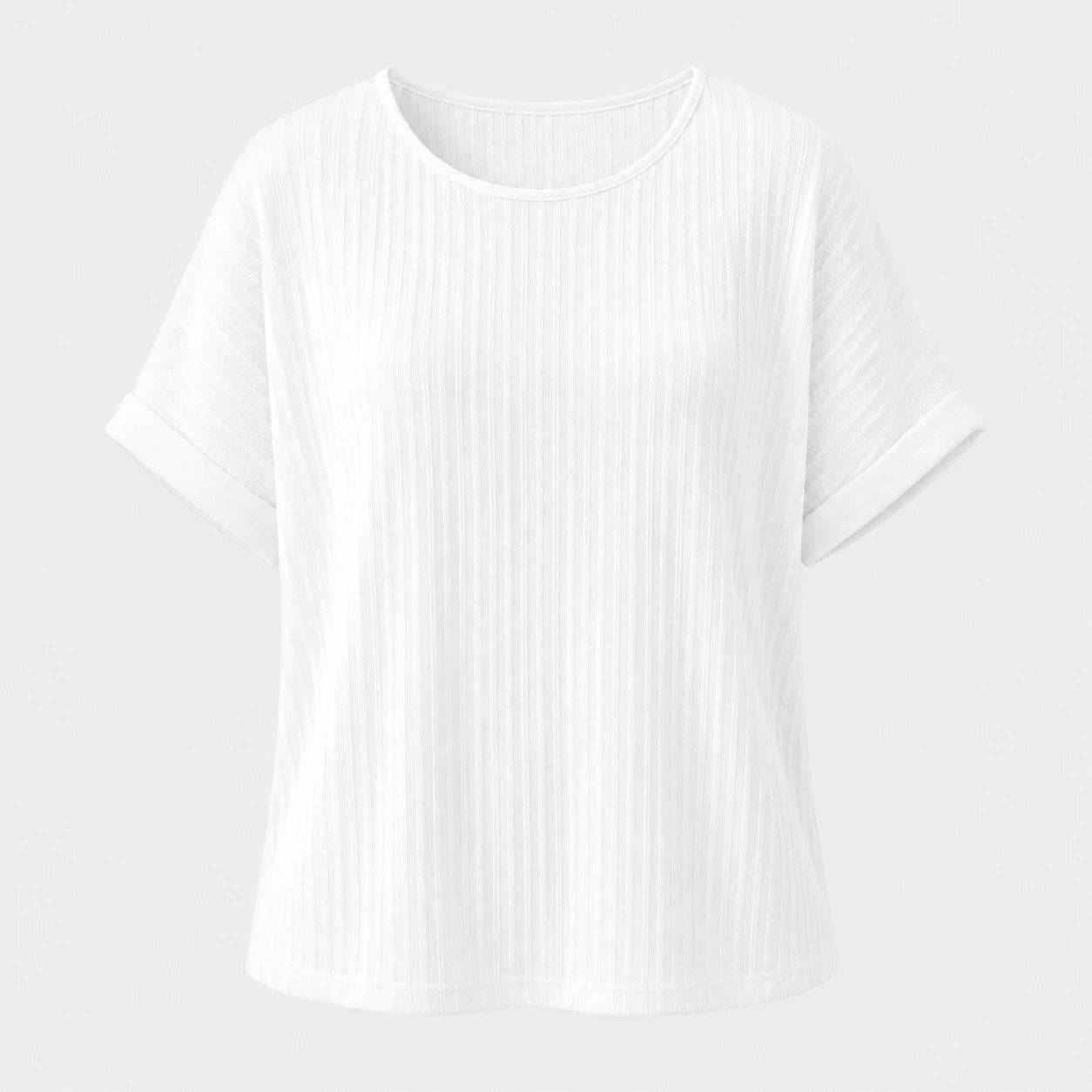Textured Dolman Sleeve Top WHD0606475
