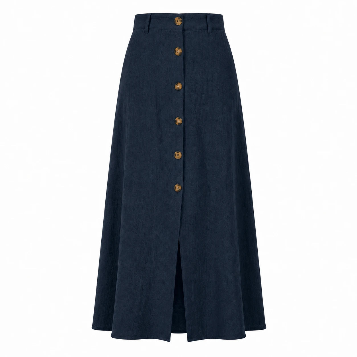 Button Front Maxi Skirt WHD0606480