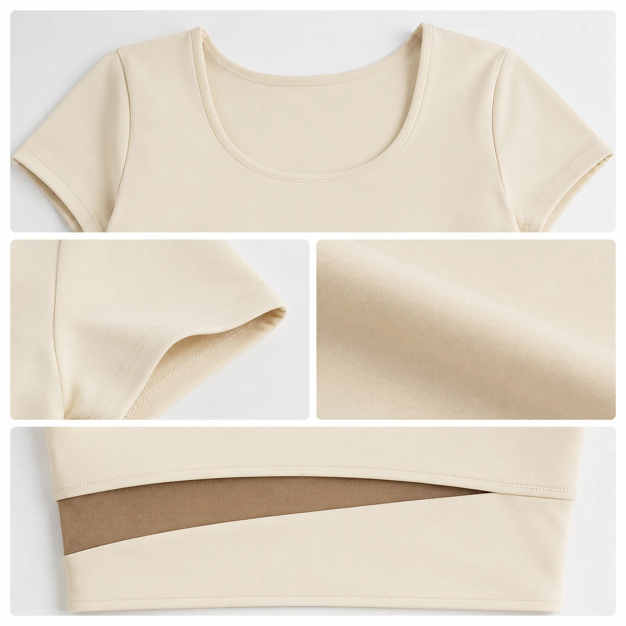 Asymmetric Cutout Active Top WHD0606491-JYMD013