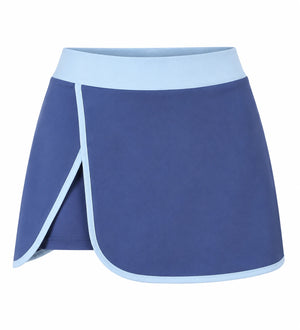 Contrast Trim Tennis Skort WHD0606501-JYMQ069