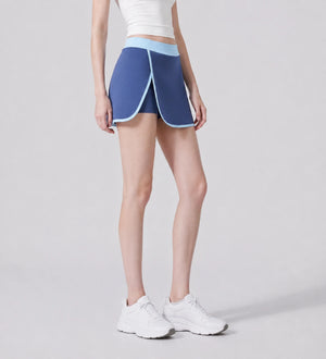 Contrast Trim Tennis Skort WHD0606501-JYMQ069