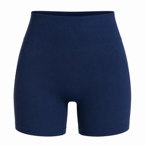 Ribbed Waist Biker Shorts WHD0606505-JYMA057
