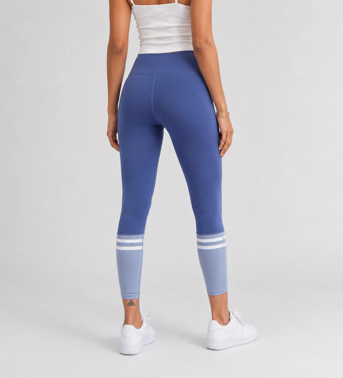 Colorblock Stripe Active Leggings WHD0606507-JYMK015