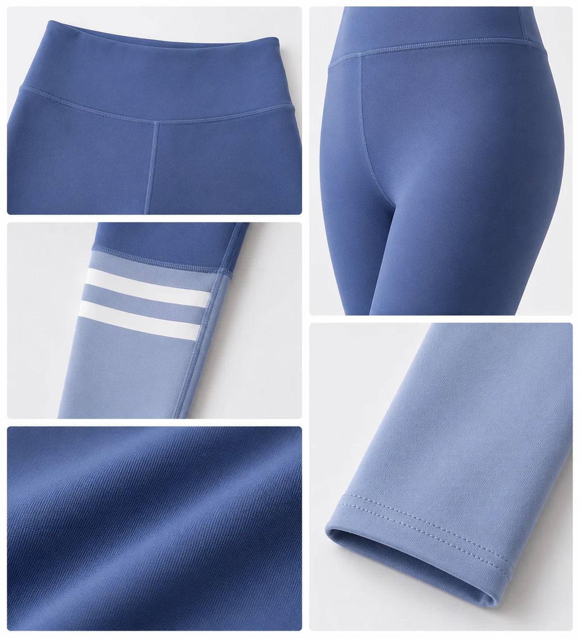 Colorblock Stripe Active Leggings WHD0606507-JYMK015