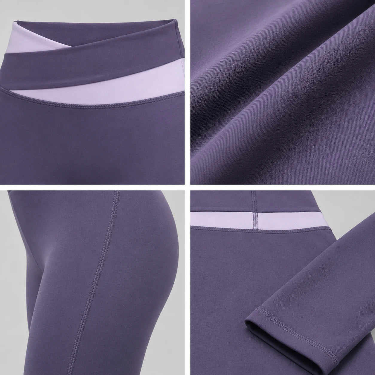 Colorblock High Waist Leggings WHD0606508-JYMK002