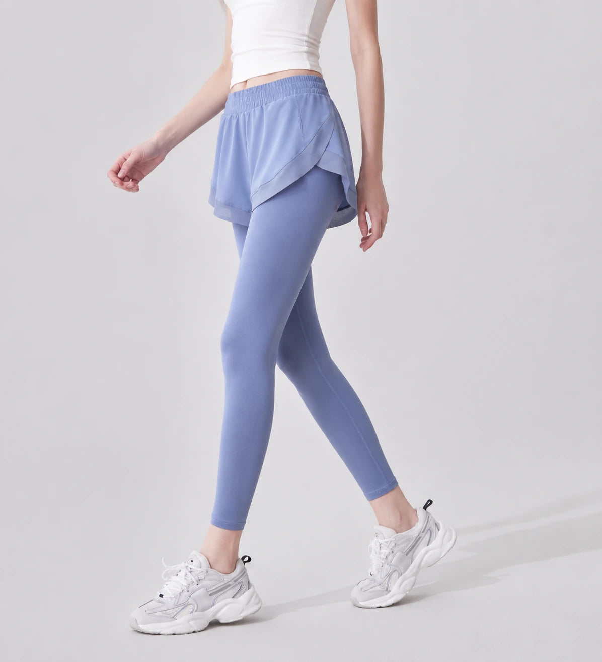 Layered Active Leggings WHD0606509-JYMK017