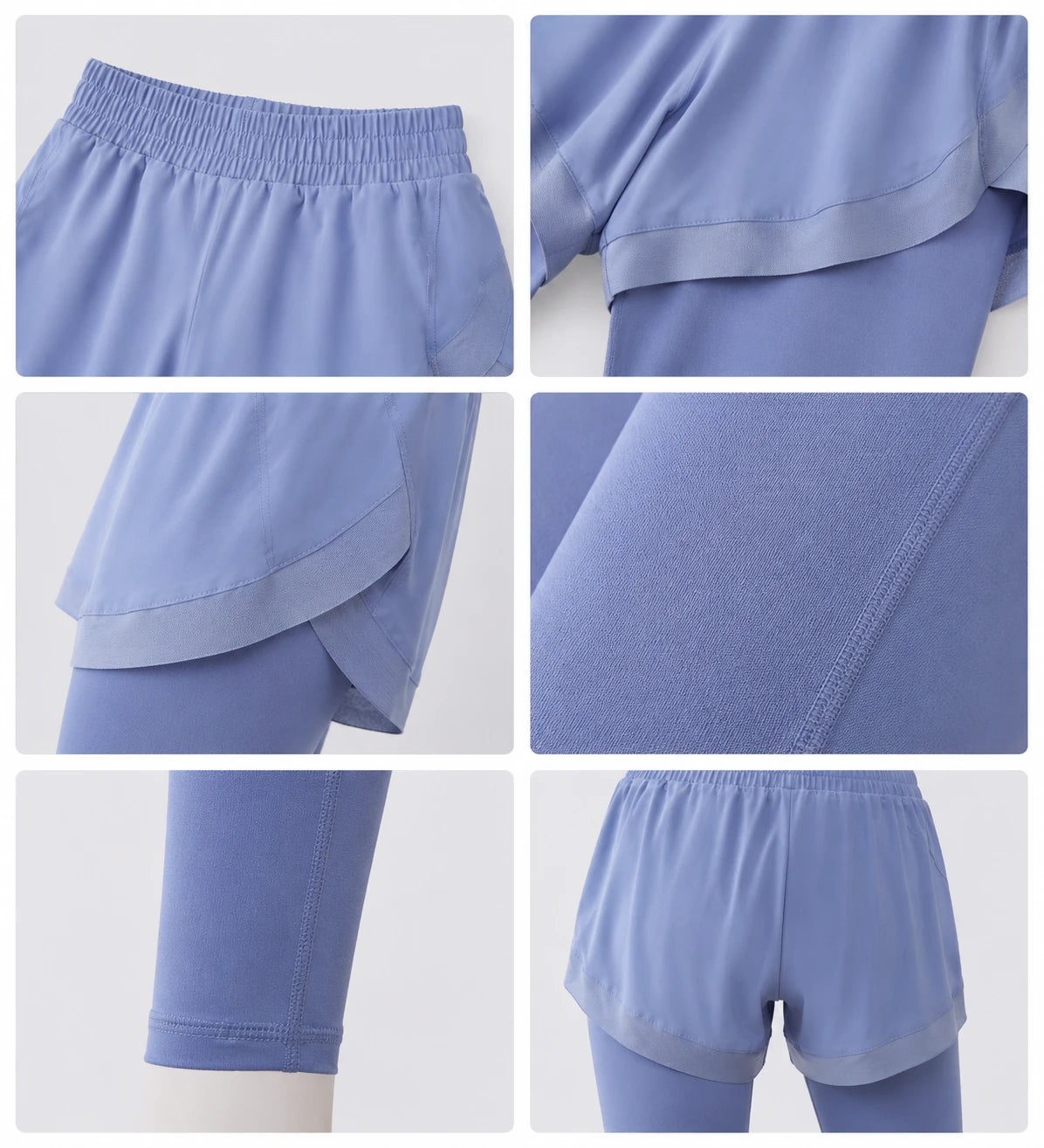 Layered Active Leggings WHD0606509-JYMK017