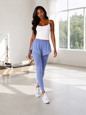 Layered Active Leggings WHD0606509-JYMK017