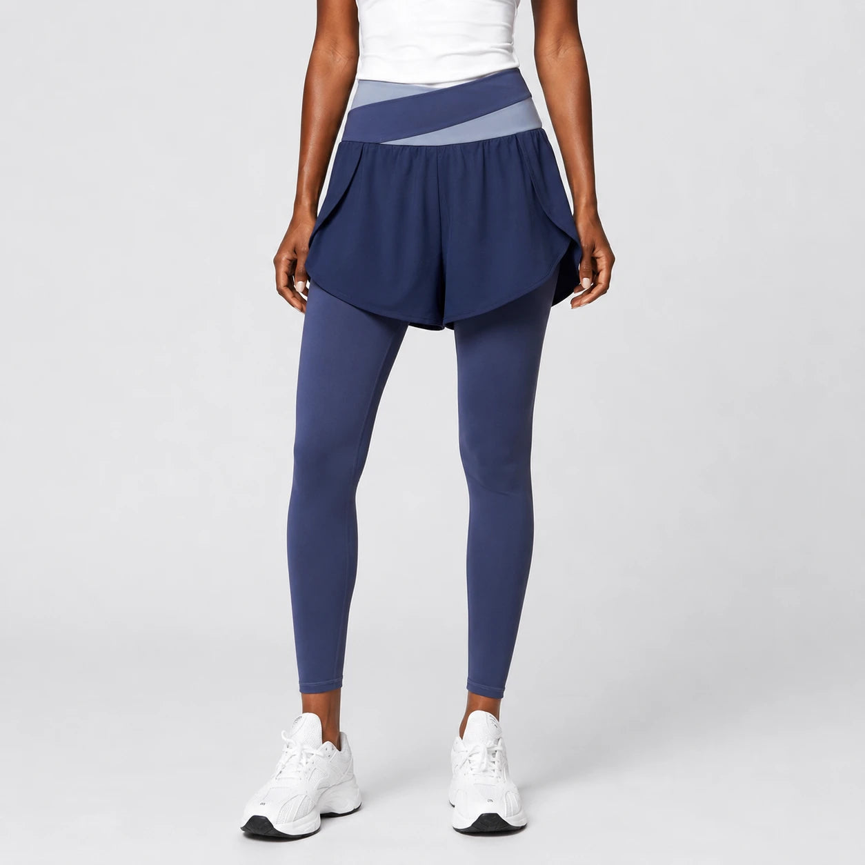 High Waist Skirted Leggings WHD0606512-JYMK047