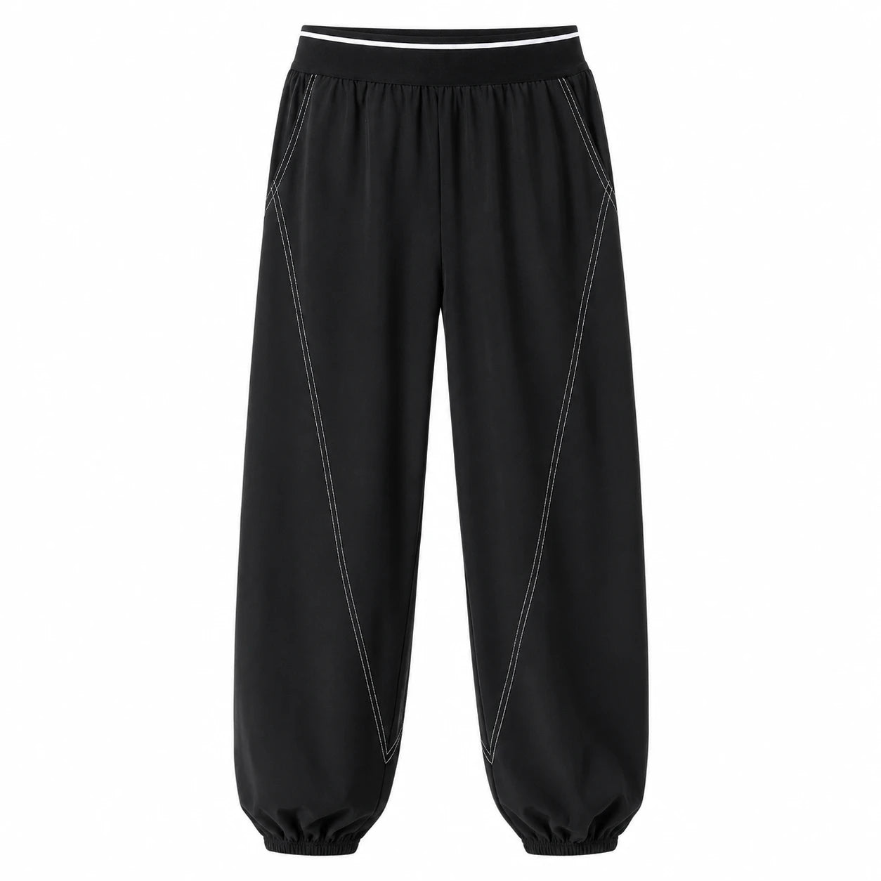 Contrast Stitch Jogger Pants WHD0606513-JYWK025