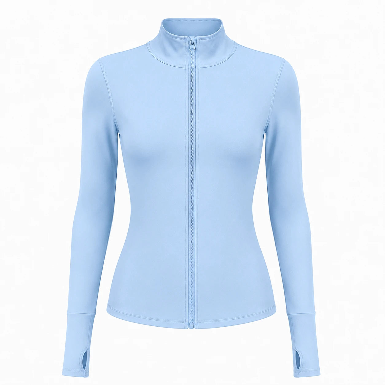 Mock Neck Zip Active Jacket WHD0606519-JYMW037