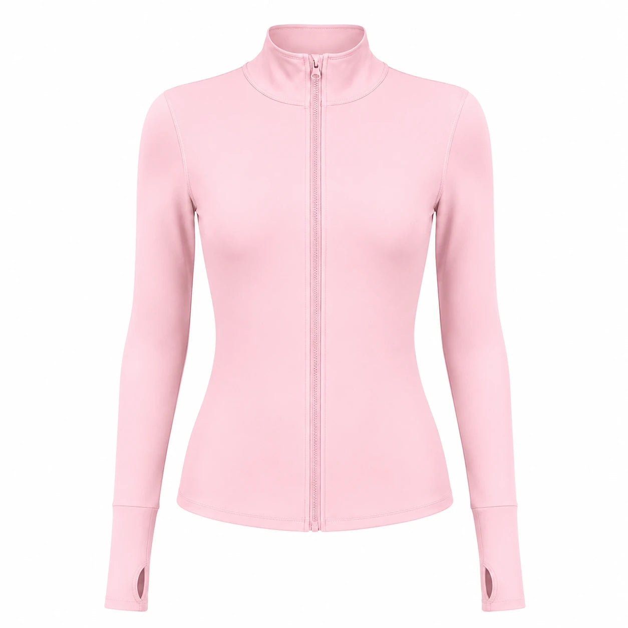 Mock Neck Zip Active Jacket WHD0606519-JYMW037