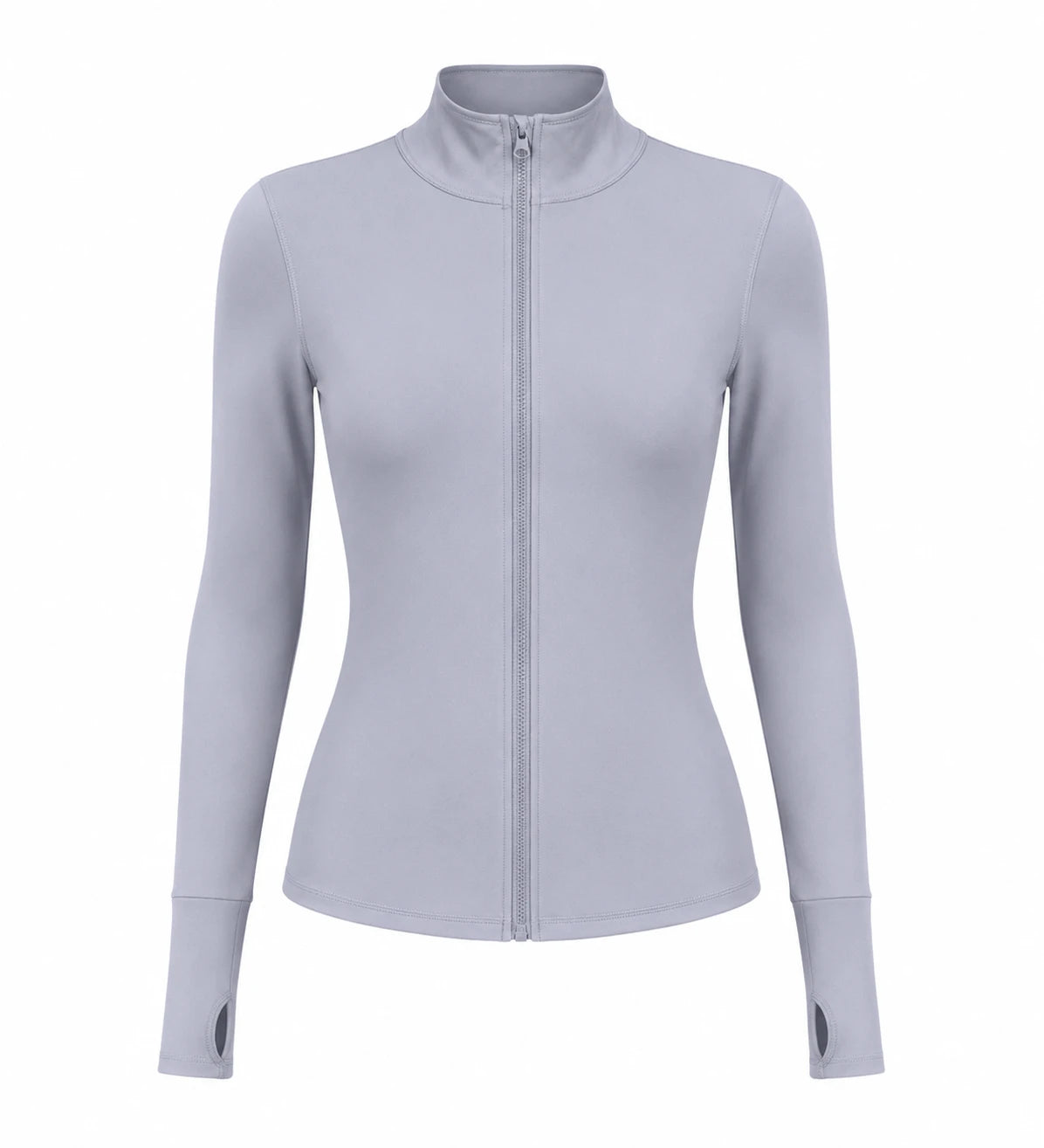 Mock Neck Zip Active Jacket WHD0606519-JYMW037
