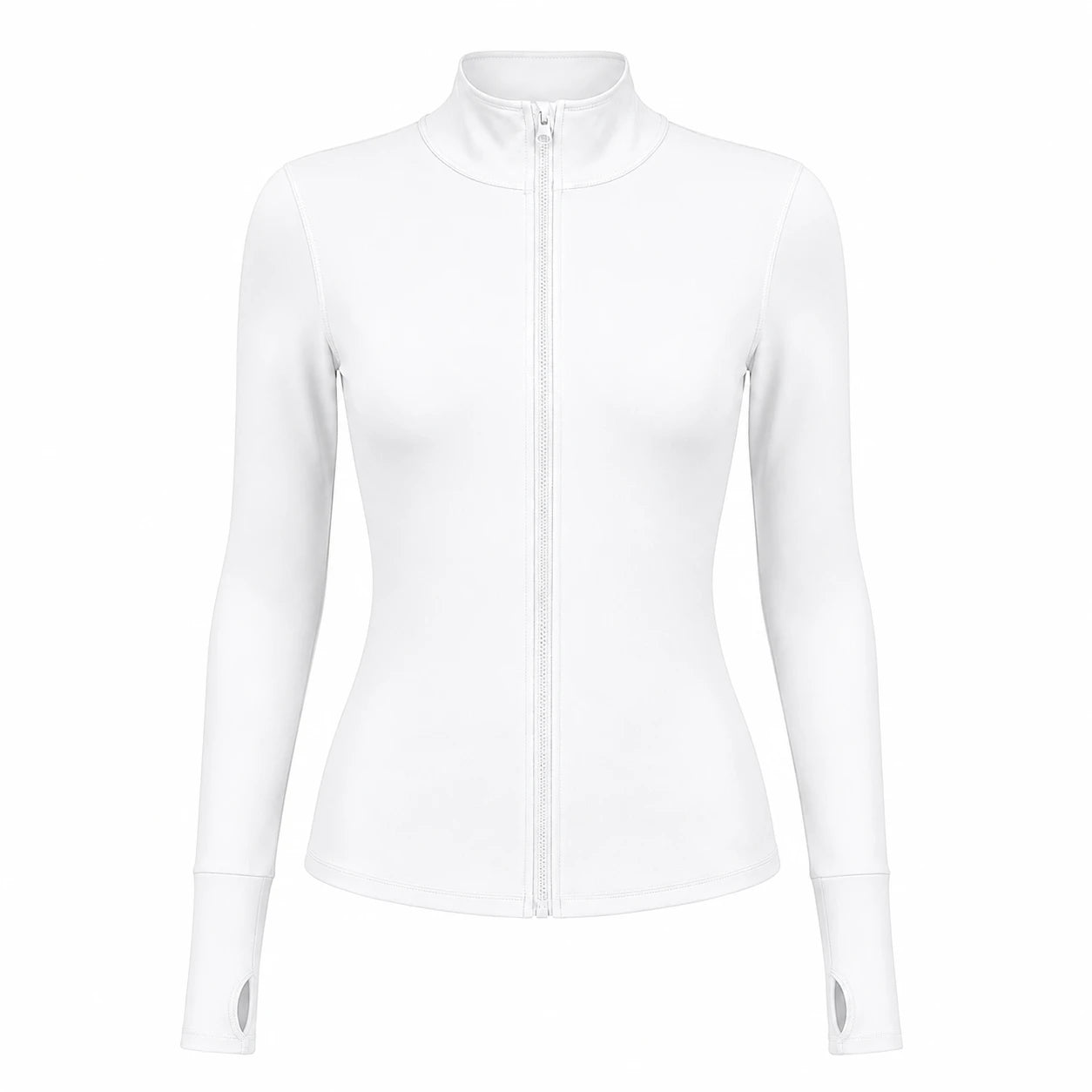 Mock Neck Zip Active Jacket WHD0606519-JYMW037