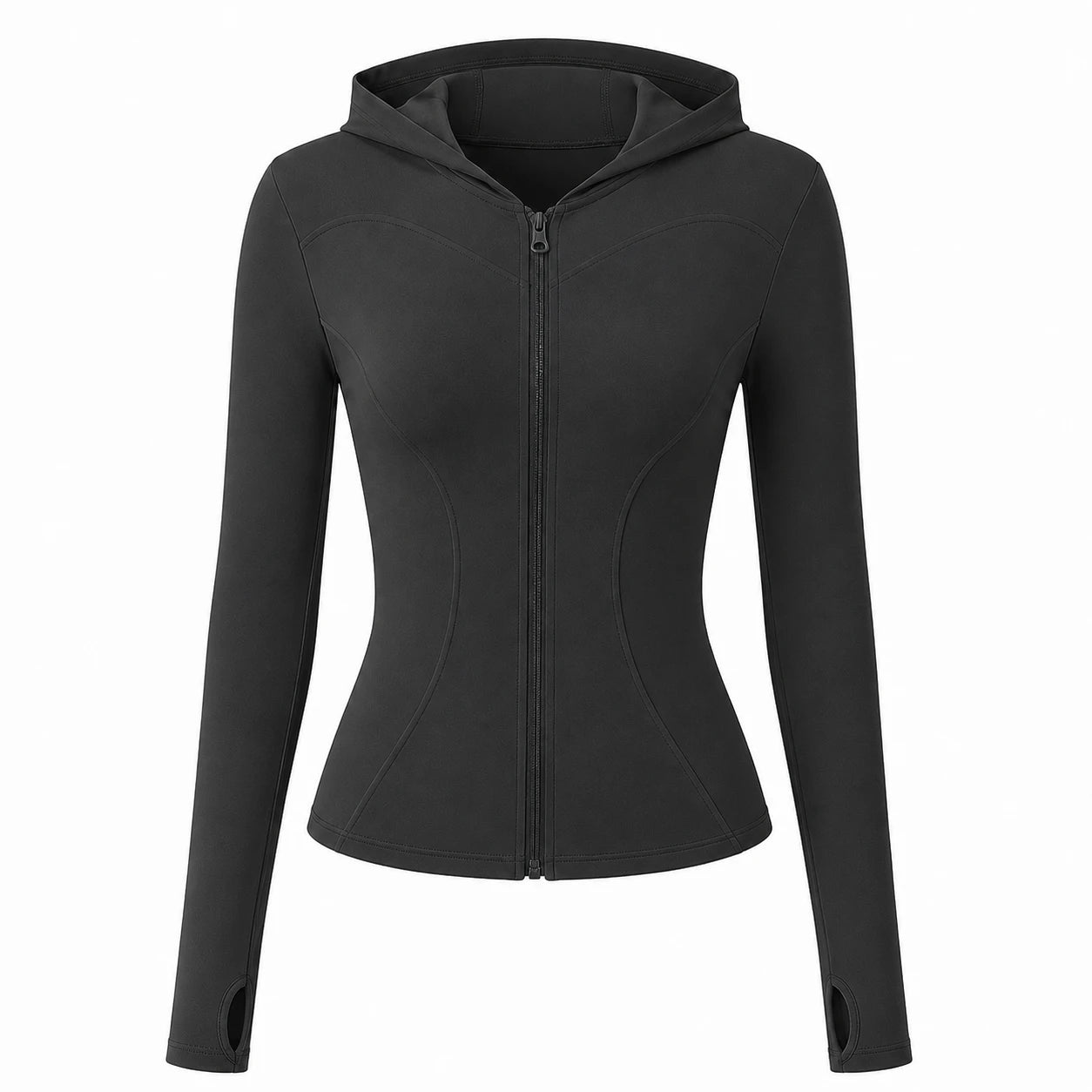 Hooded Zip Active Jacket WHD0606522-JYMW043