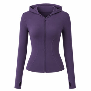 Hooded Zip Active Jacket WHD0606522-JYMW043