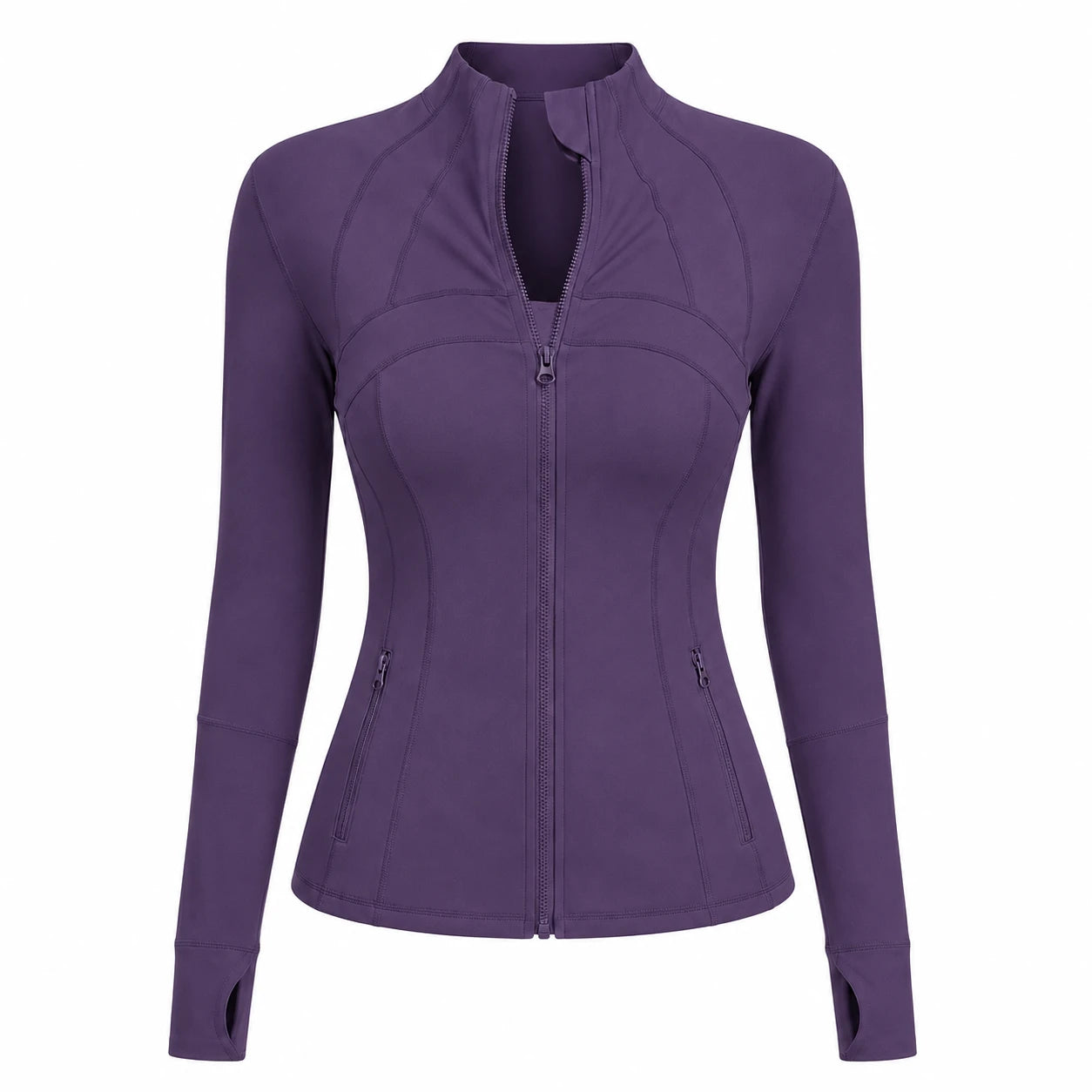 Fitted Zip-Up Active Jacket WHD0606526-MTWTP03