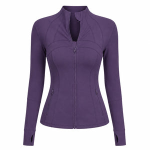 Fitted Zip-Up Active Jacket WHD0606526-MTWTP03