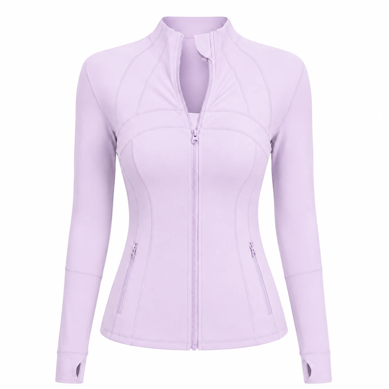 Fitted Zip-Up Active Jacket WHD0606526-MTWTP03