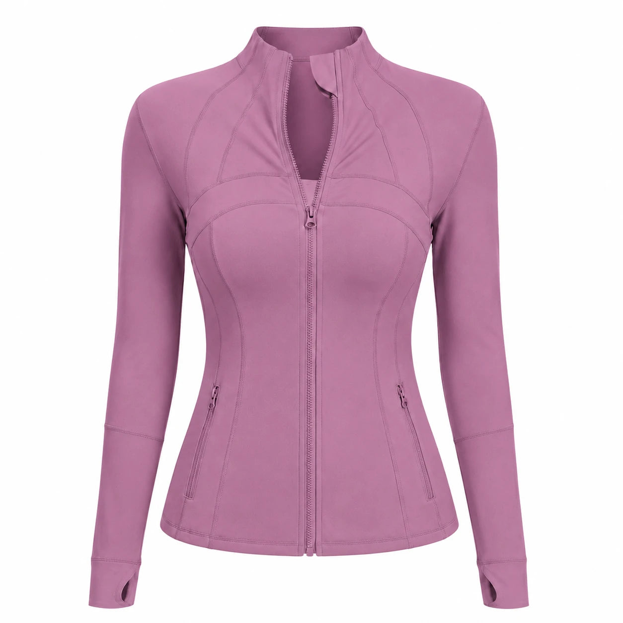 Fitted Zip-Up Active Jacket WHD0606526-MTWTP03