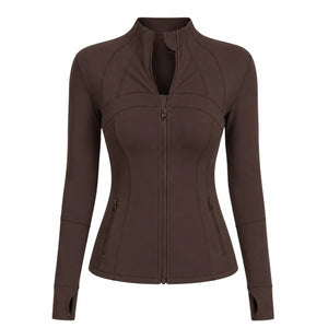 Fitted Zip-Up Active Jacket WHD0606526-MTWTP03