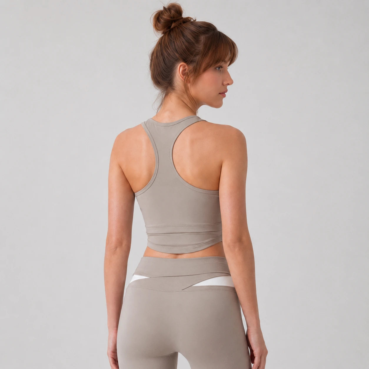 Scoop Neck Activewear Set WHD0606528-JYMB007