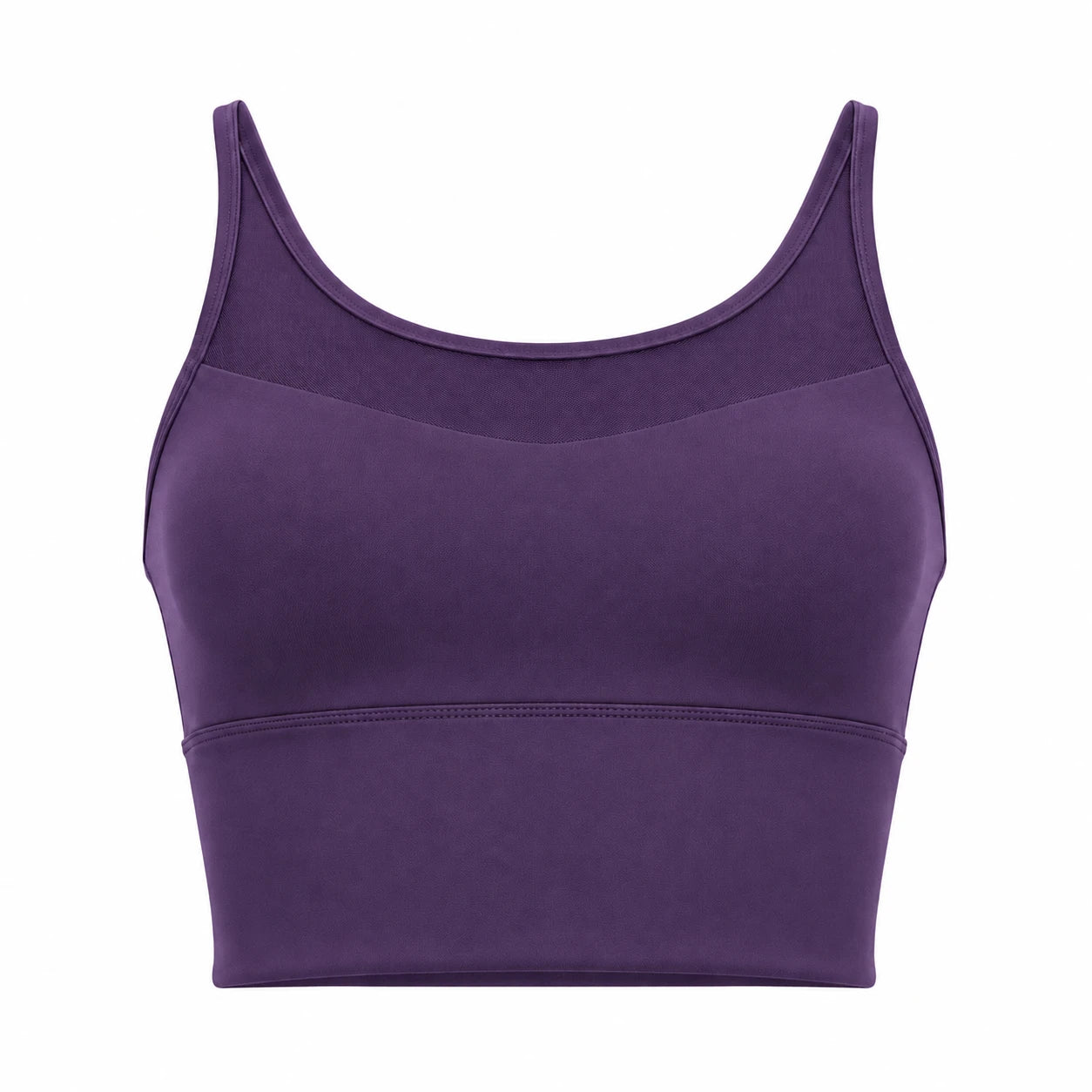 Cutout Back Longline Sports Bra WHD0606529-MTXWX60