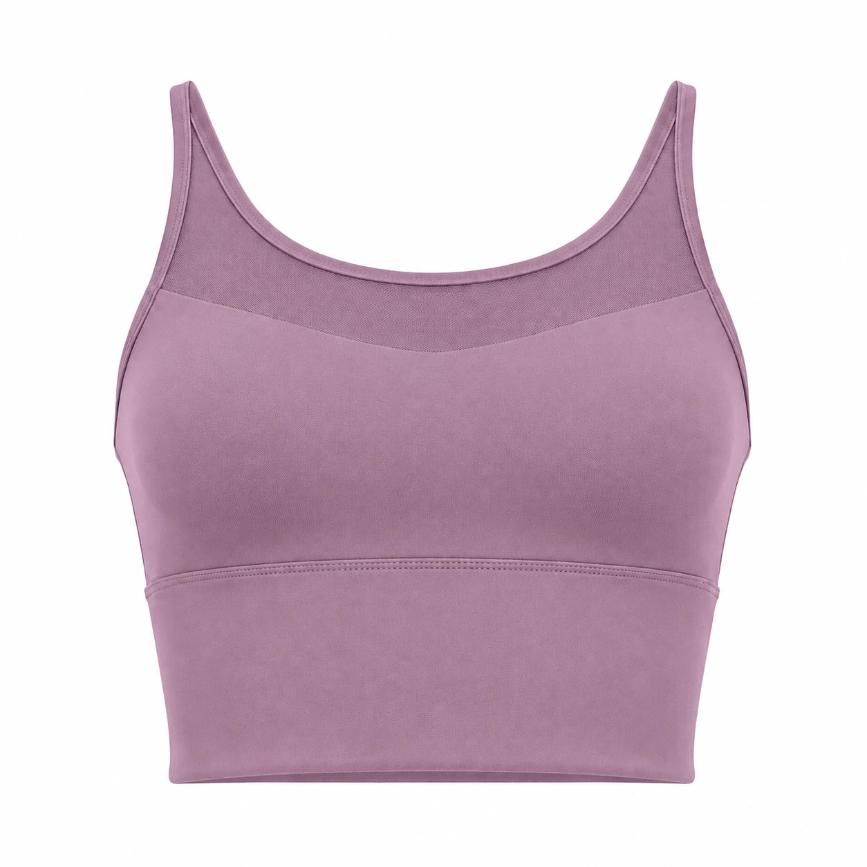 Cutout Back Longline Sports Bra WHD0606529-MTXWX60