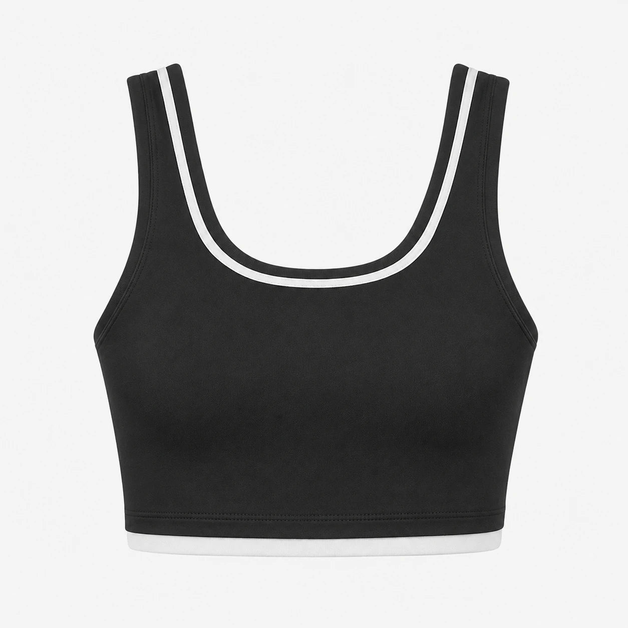 Contrast Trim Sports Bra WHD0606533-JYMN033