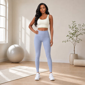 Contrast Trim Sports Bra WHD0606533-JYMN033