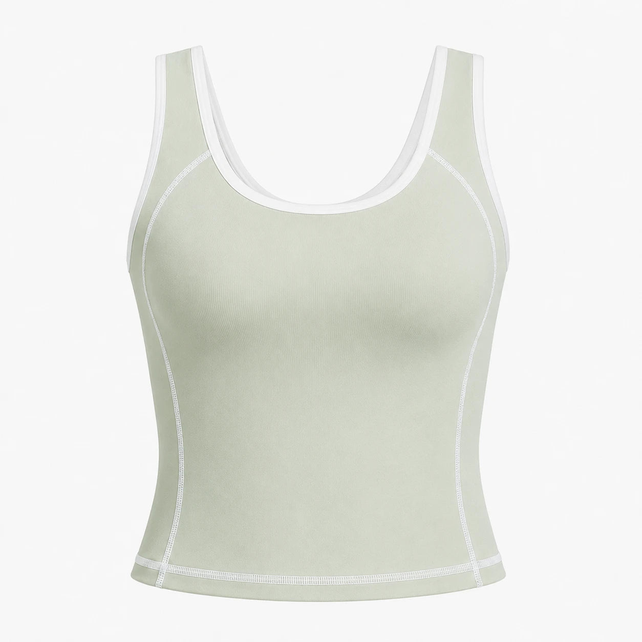 Contrast Trim Tennis Tank WHD0606535-JYMB023