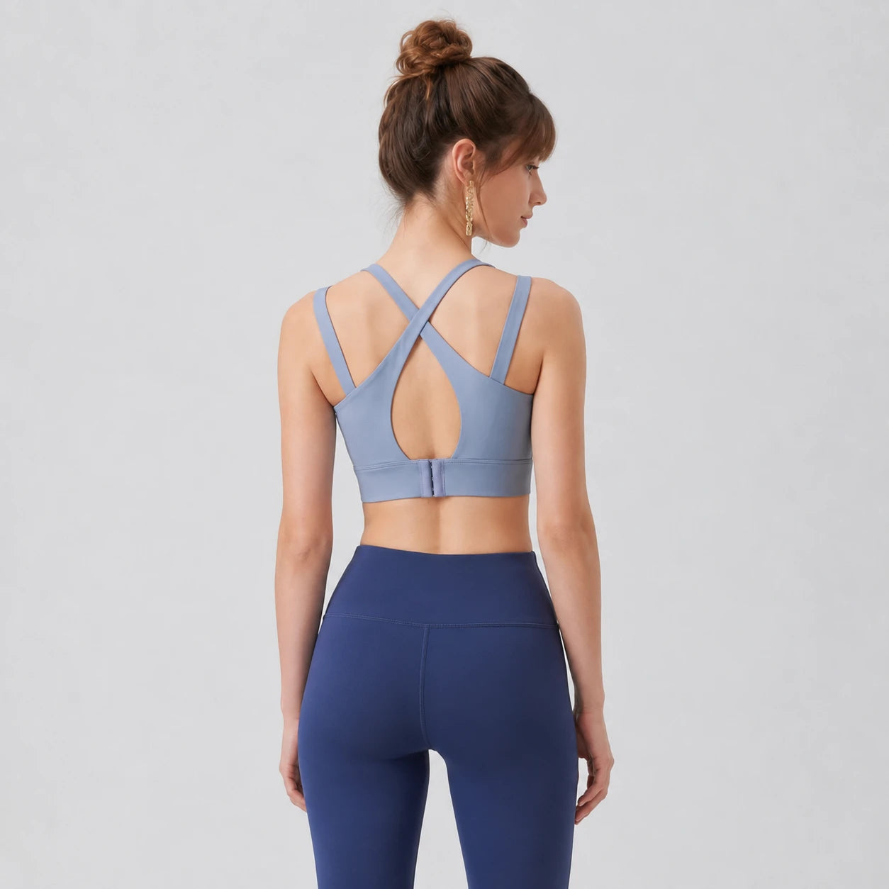 Cross-Back Active Bra Top WHD0606536-JYMN011
