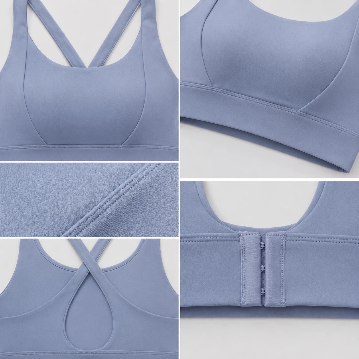 Cross-Back Active Bra Top WHD0606536-JYMN011