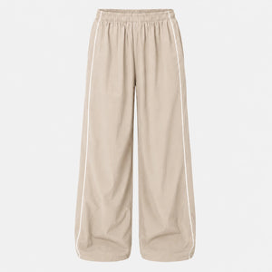 Piped Wide Leg Track Pants WHD0606543