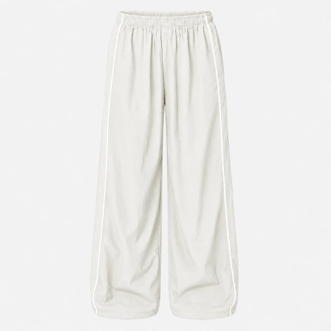 Piped Wide Leg Track Pants WHD0606543