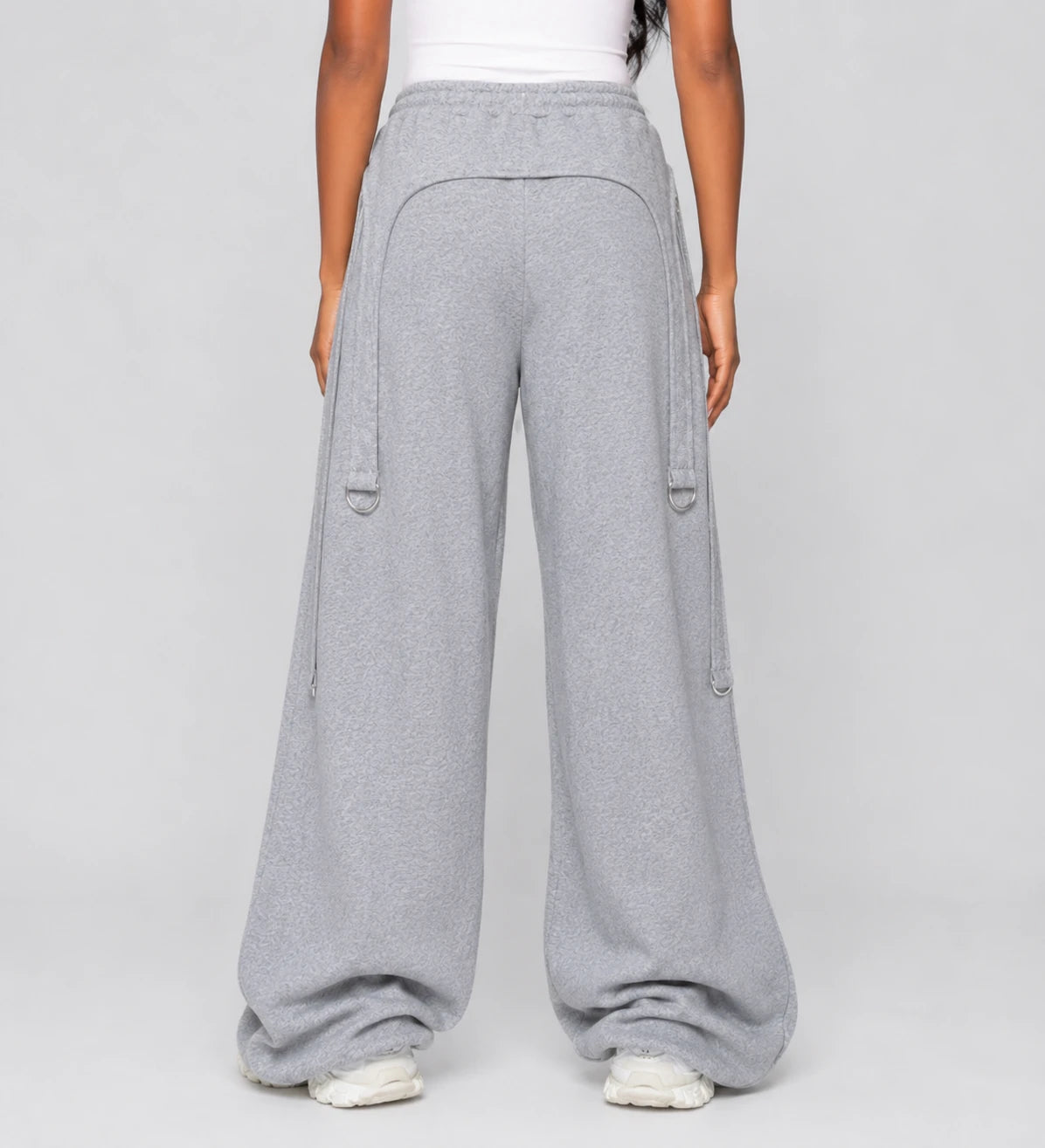 D-Ring Wide Leg Sweatpants WHD0606546