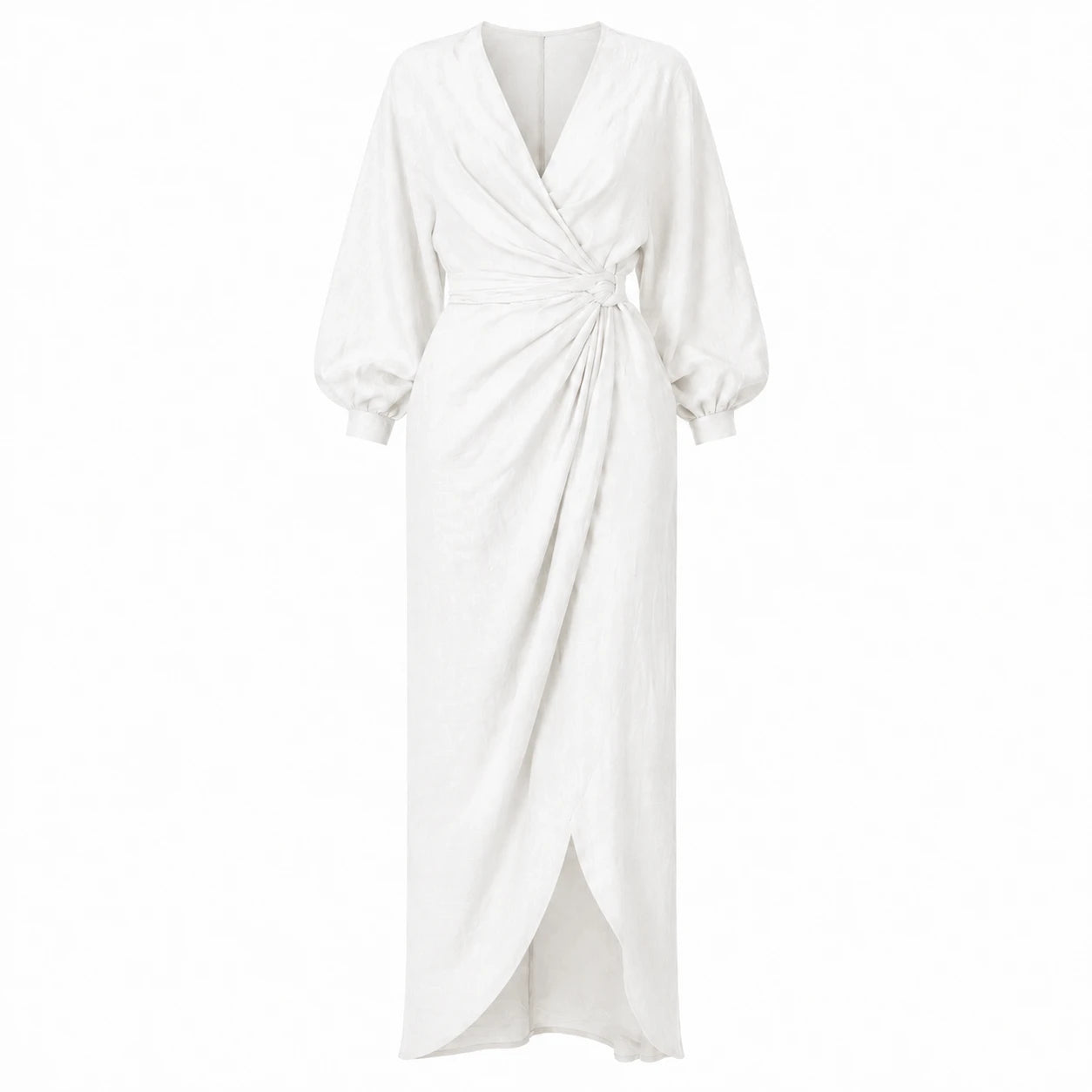 Wrap Tie Maxi Dress WHD0606548