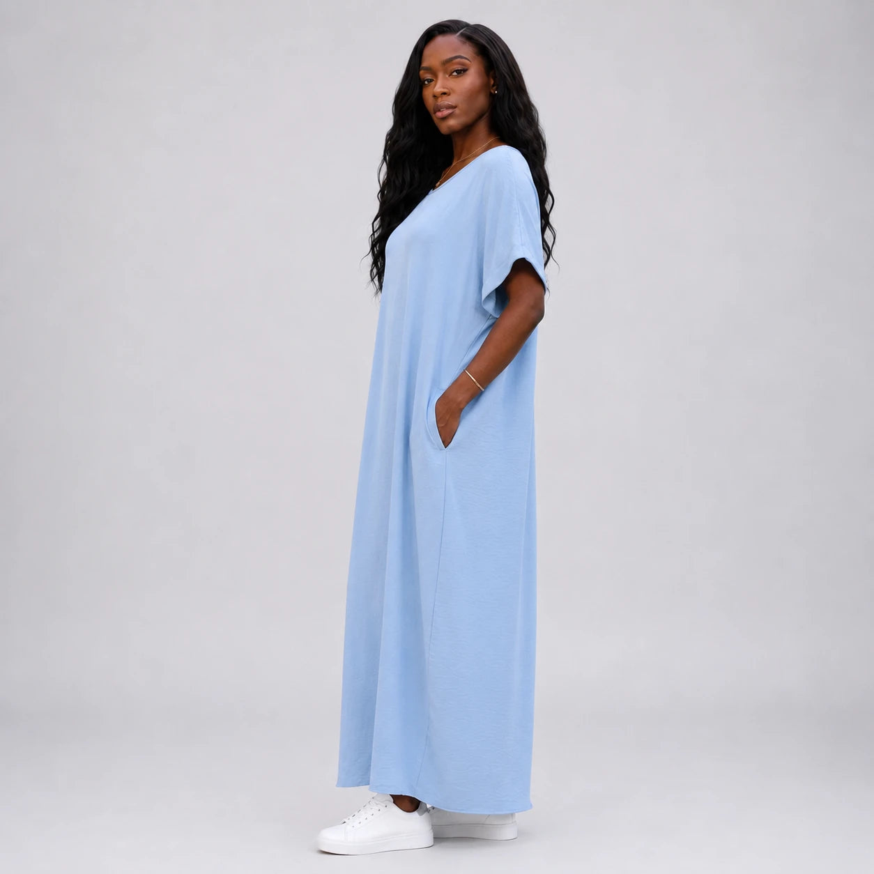 Relaxed Maxi T-Shirt Dress WHD0606549