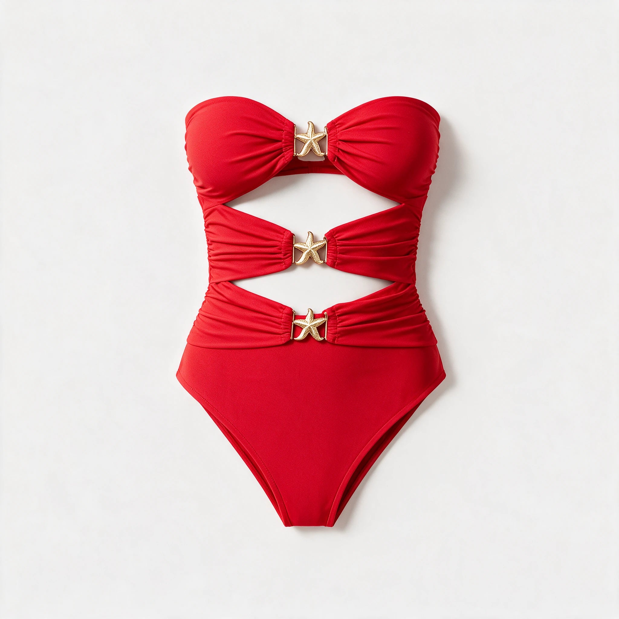 Starfish Cutout One-Piece Swimsuit WHD0606559-KA-P545-02