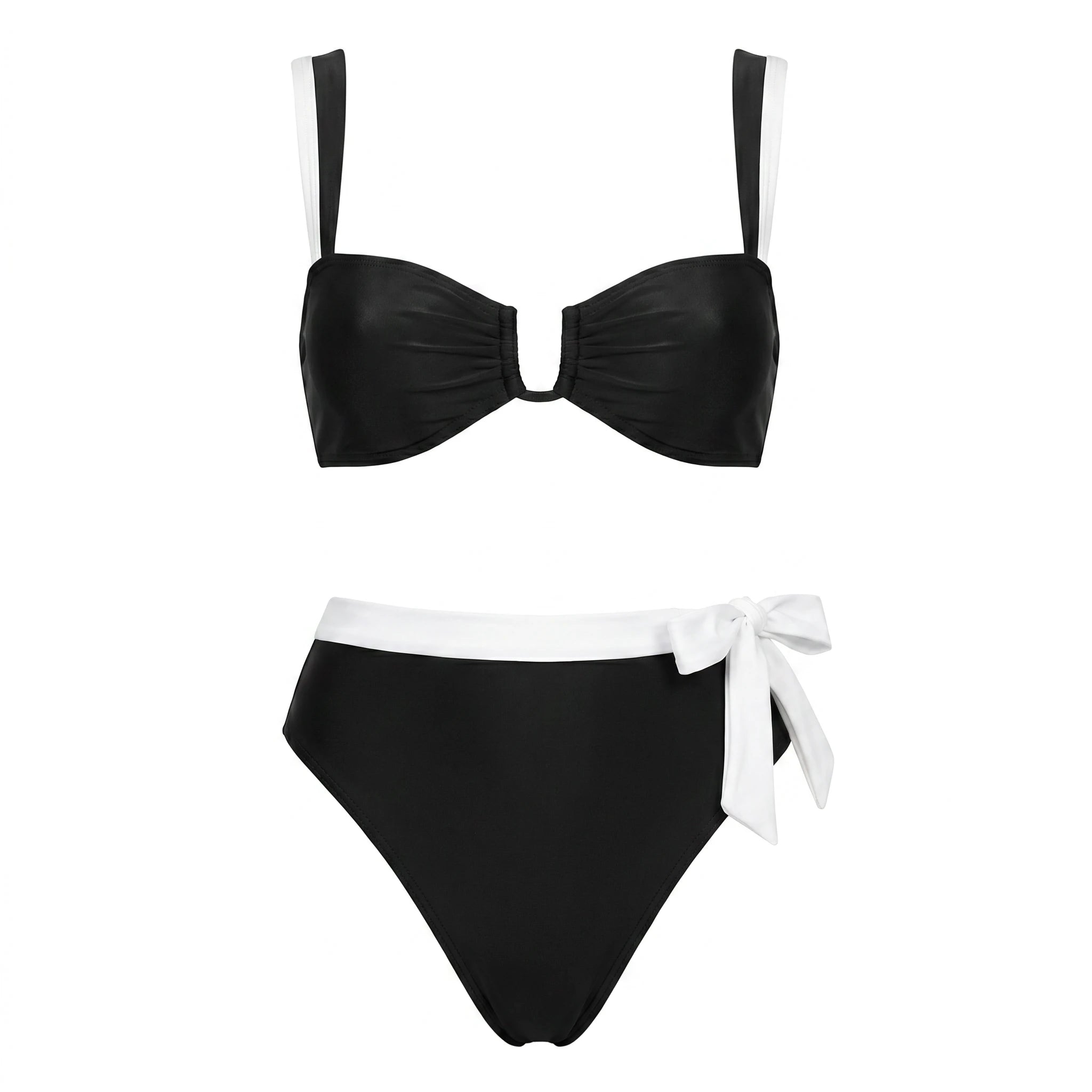 Contrast Waist Bikini Set WHD0606573-KA-P706-01