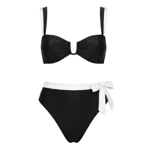 Contrast Waist Bikini Set WHD0606573-KA-P706-01