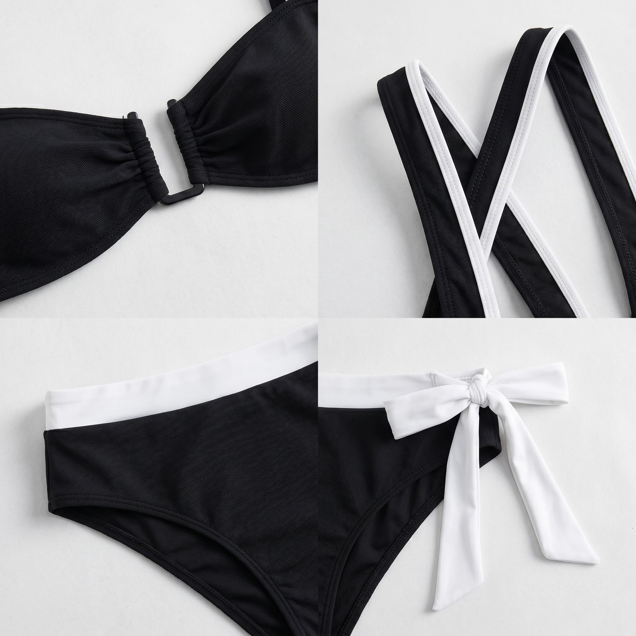 Contrast Waist Bikini Set WHD0606573-KA-P706-01