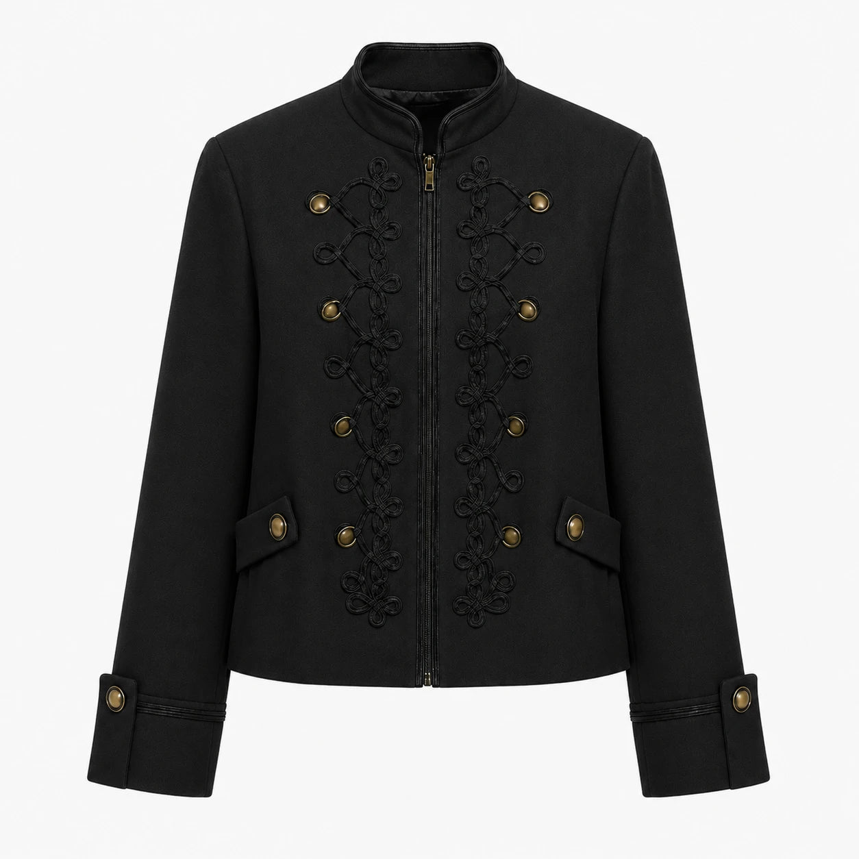 Frog Trim Military Jacket WHD0606586
