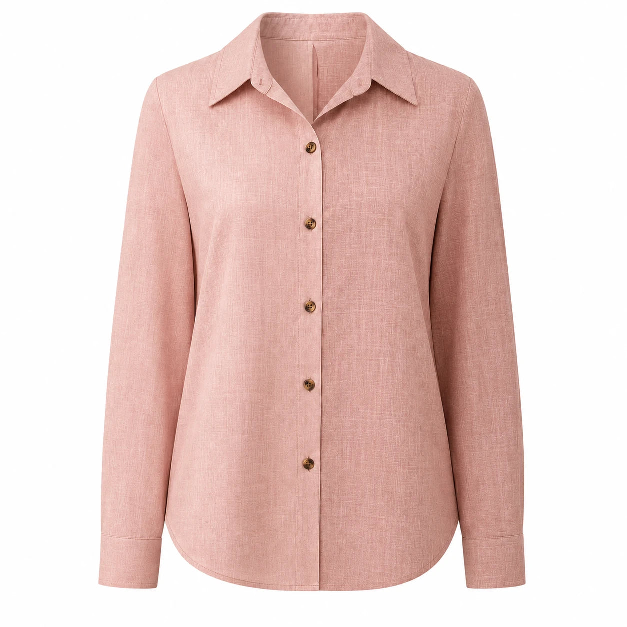 Color Block Button Shirt WHD0606593