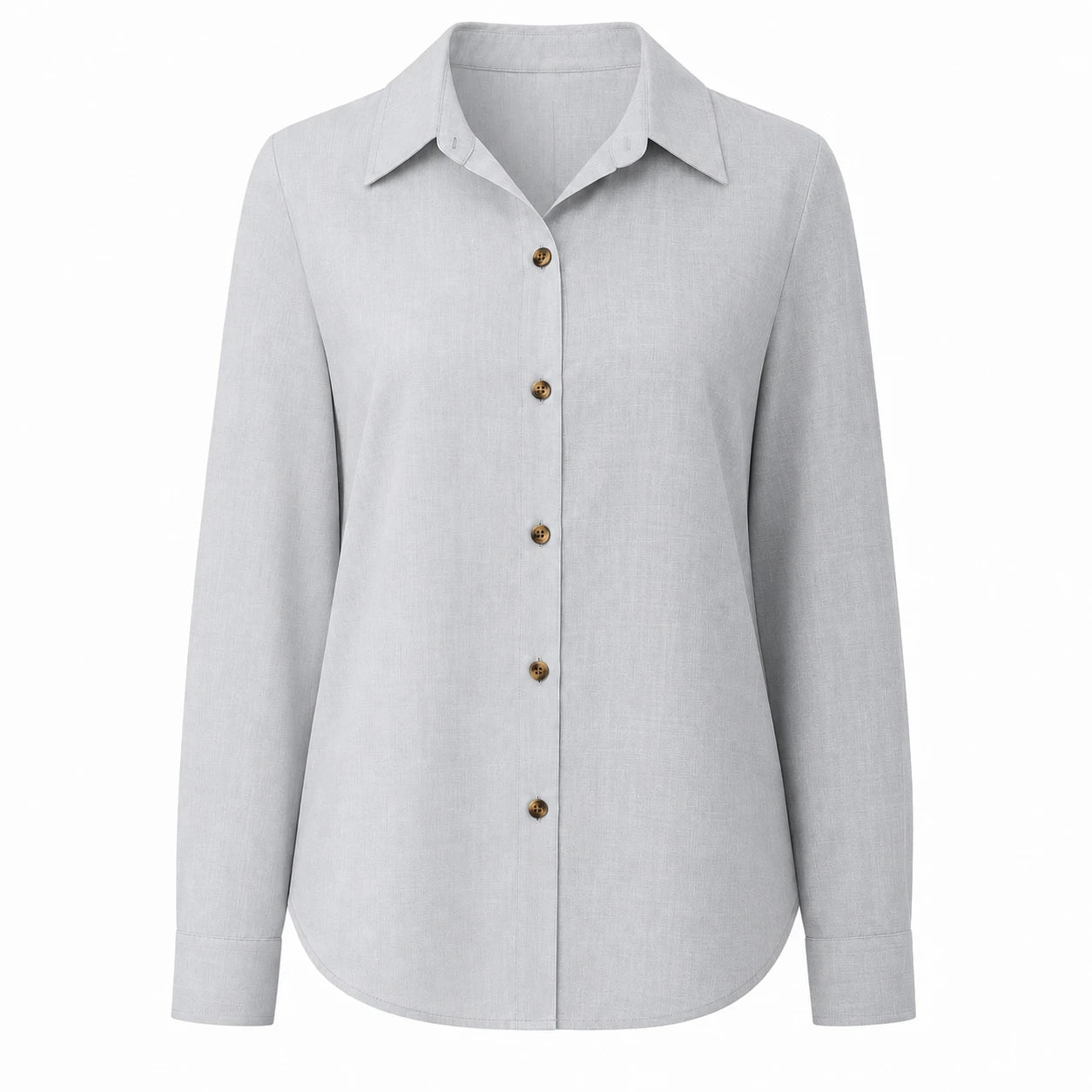 Color Block Button Shirt WHD0606593