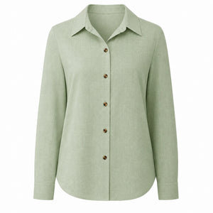 Color Block Button Shirt WHD0606593