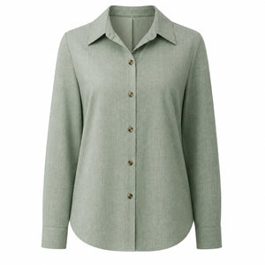Color Block Button Shirt WHD0606593