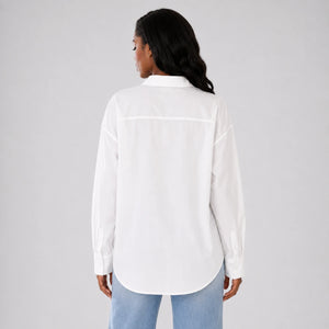 Embroidered Button Front Shirt WHD0606595