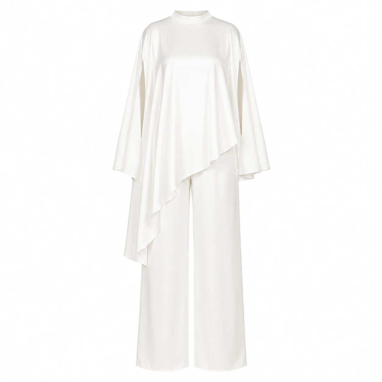 Cape Sleeve Wide Leg Set WHD0606604